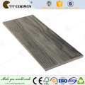 Co-extrusion temporary wood plastic composite decking fence